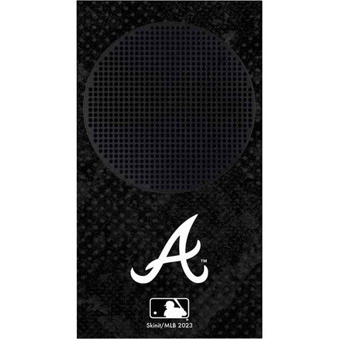 MLB Atlanta Braves Dark Wash Xbox Series S Console Skin